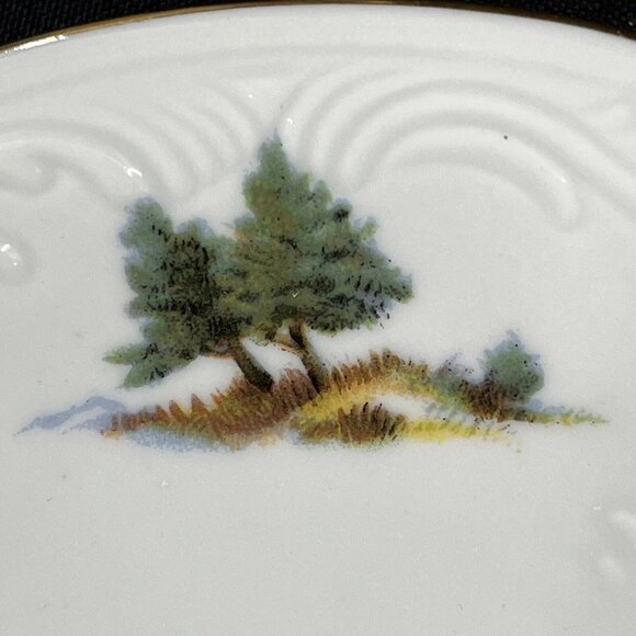 Bernadotte Fine China Tea Coffee Cup and Saucer Set Czech Republic Hare Wildlife - Picture 6 of 8